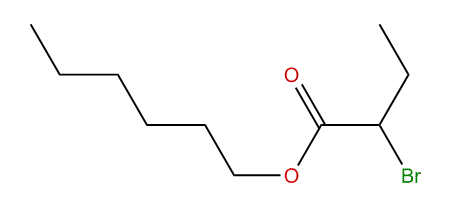 Hexyl 2-bromobutanoate